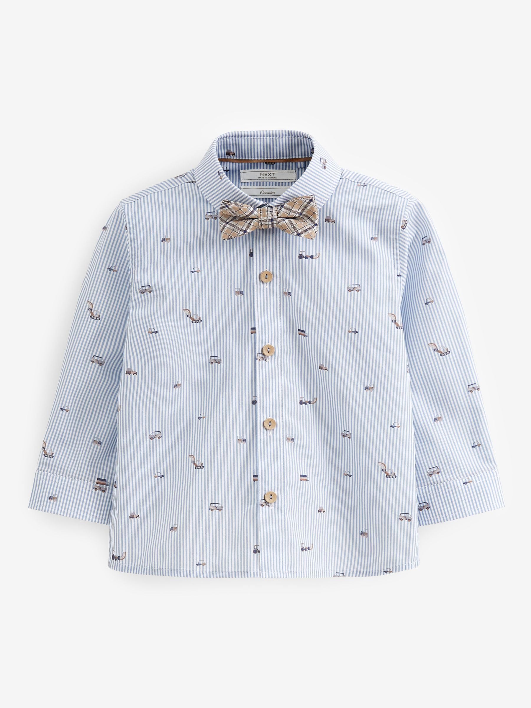 NEXT Niños Conjunto de Chaleco y Camisa con Pajarita