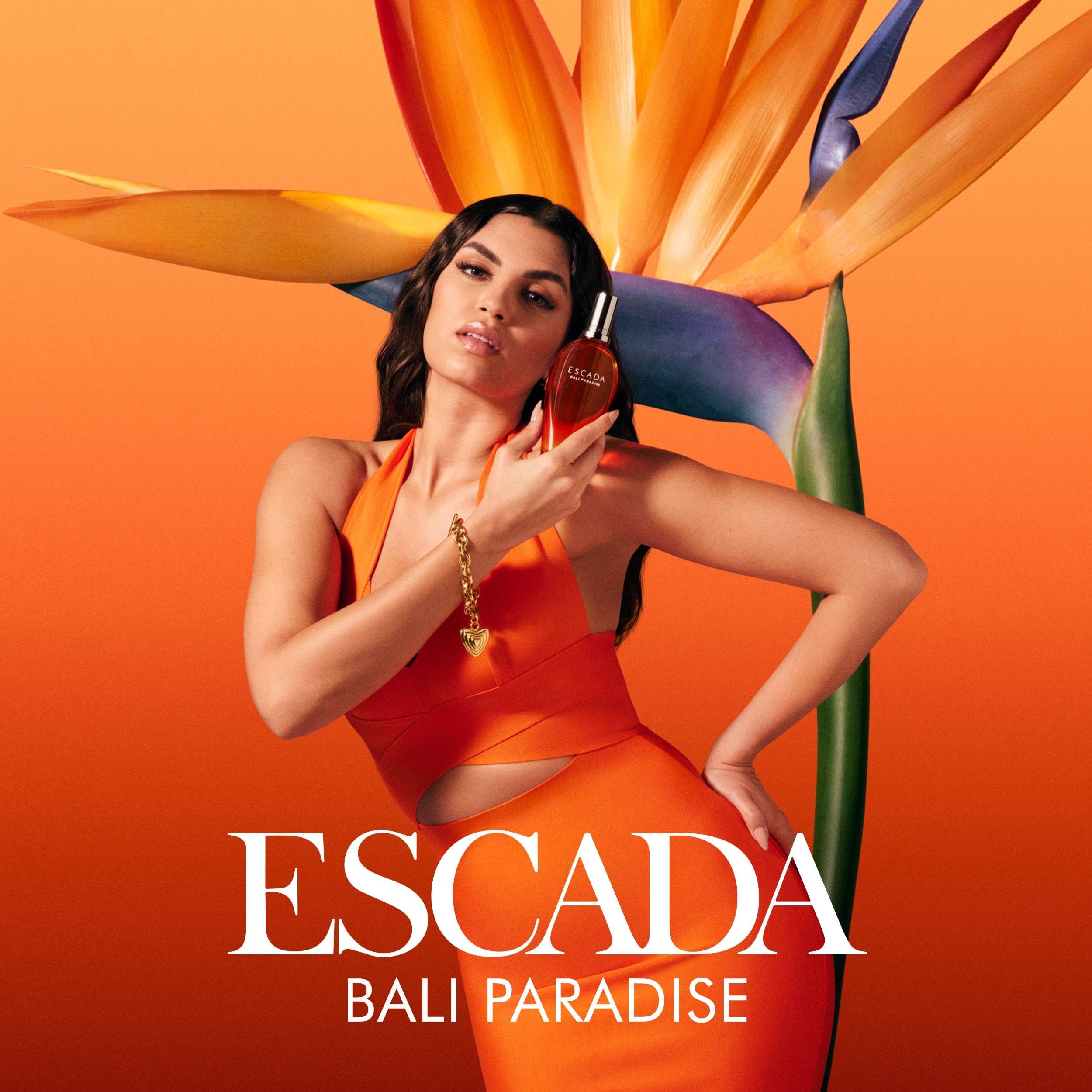 ESCADA Bali Paradise Eau De Toilette para Mujer | Fragancia femenina floral con un acorde de fruta del dragón y flor de ave del paraíso | Intensidad media | 100ml