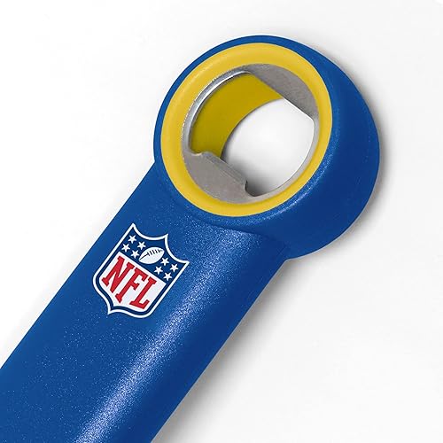Miniatura 21 de YouTheFan NFL - Espátula para barbacoa de acero inoxidable con abrebotellas