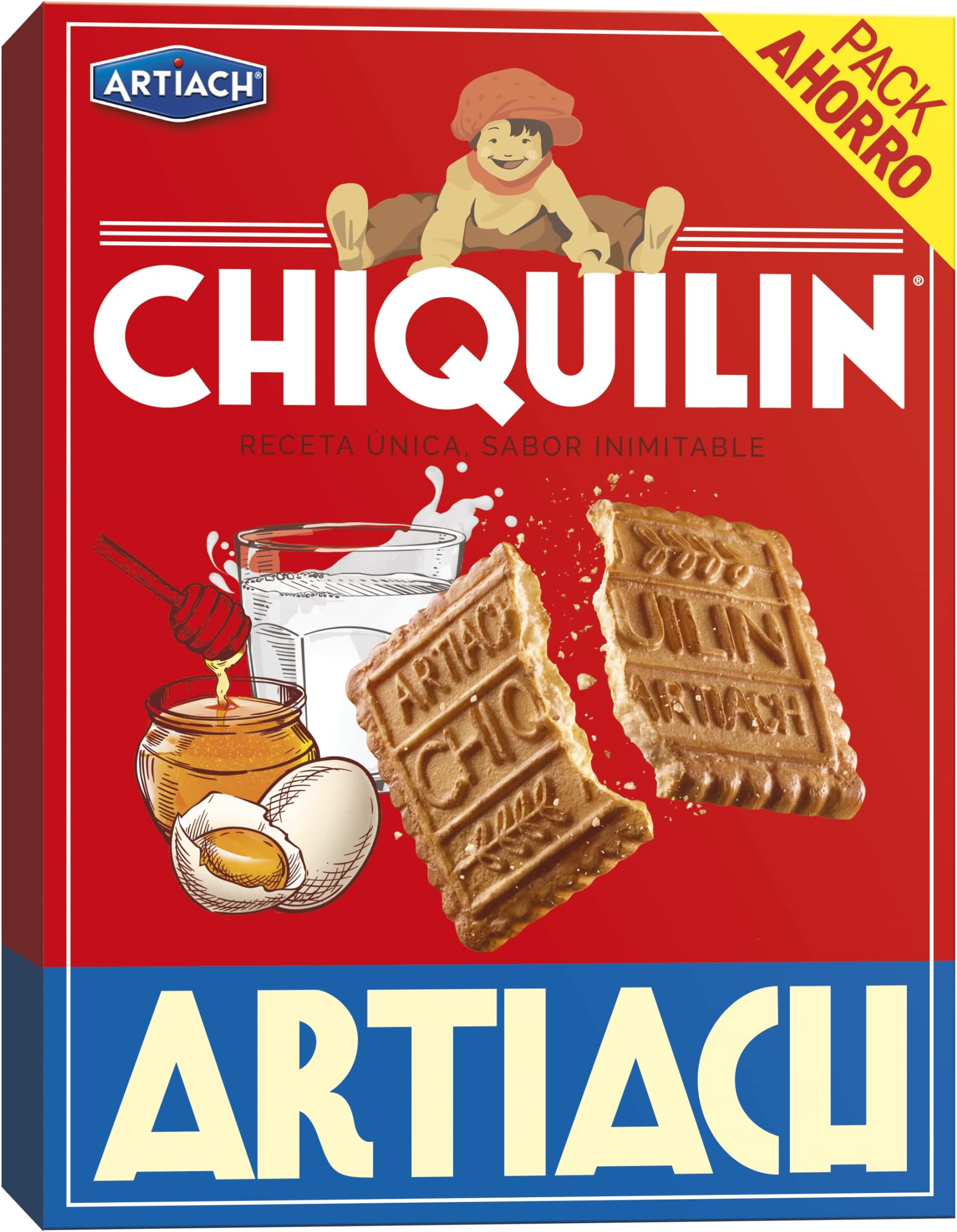 Artiach Chiquilin Original Biscuits 875 g Box