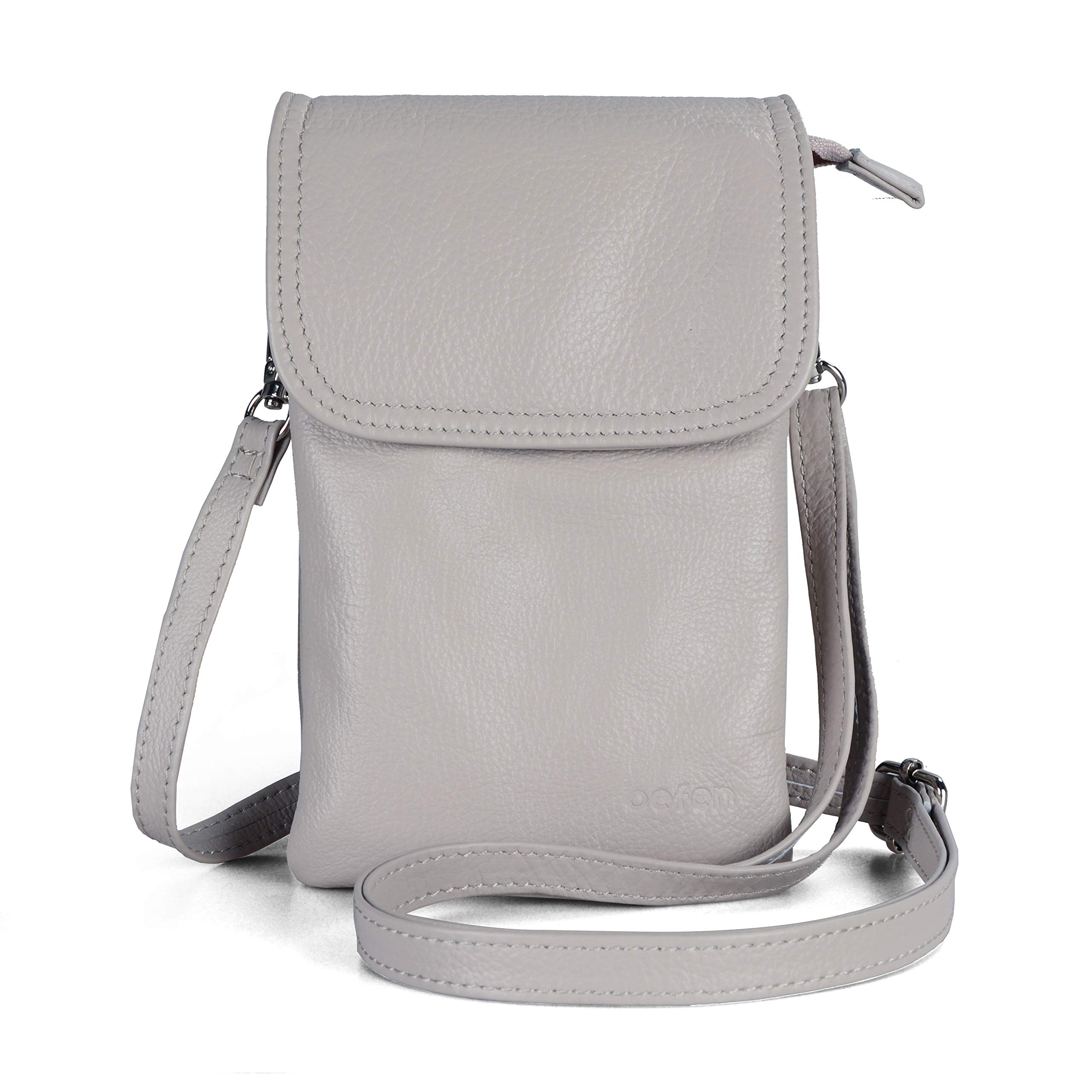 befen Genuine Leather Small Crossbody Bags for Women Cell Phone Travel Bag