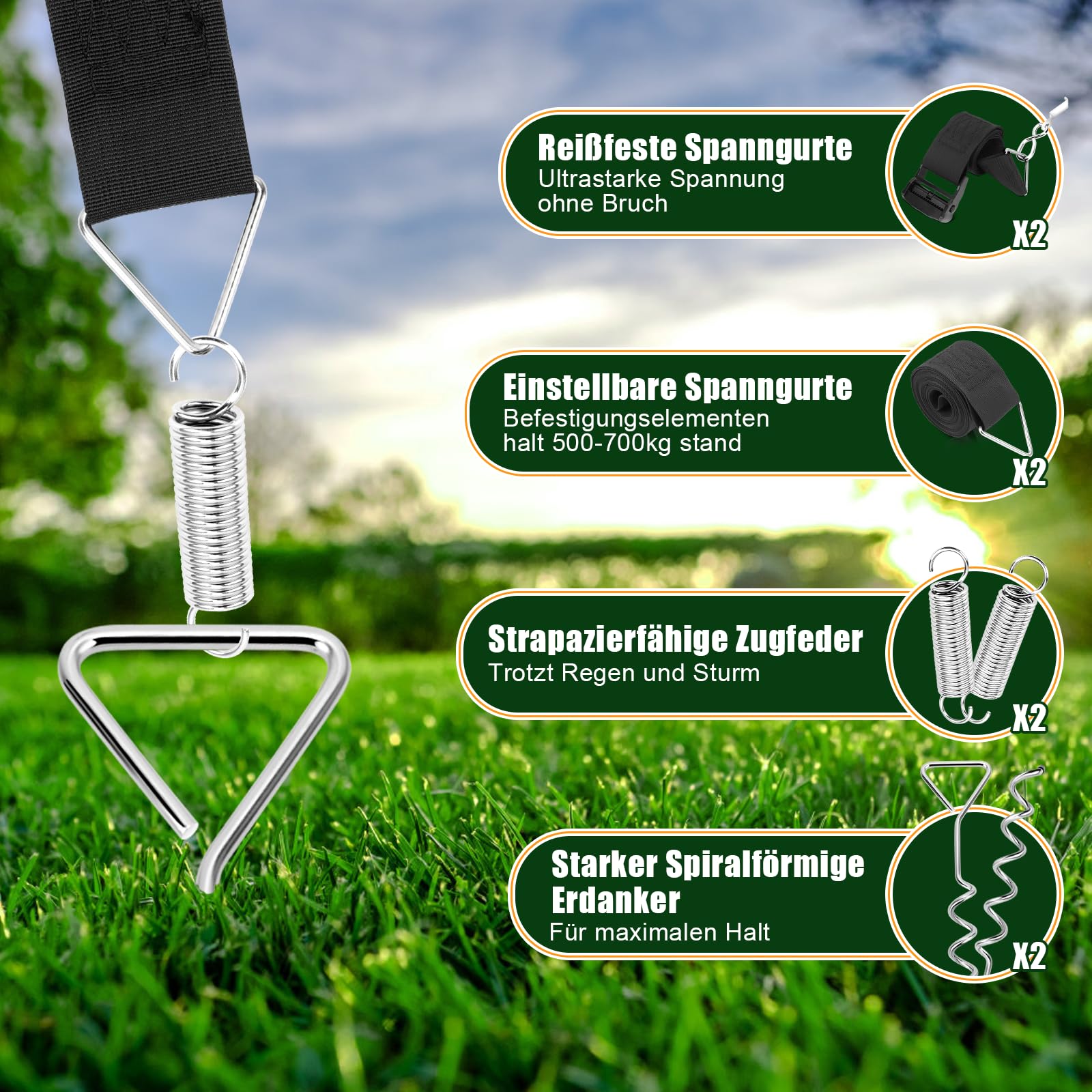 Kampa Dometic Storm - Kit Per Cravatta - Foto 2