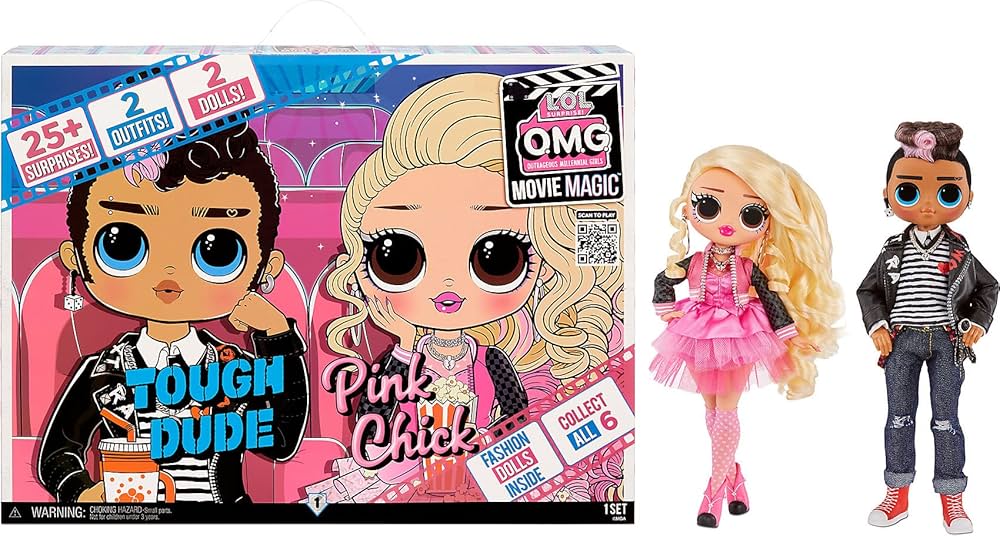 L.O.L. Surprise! OMG Movie Magic Fashion Dolls 2-Pack Tough