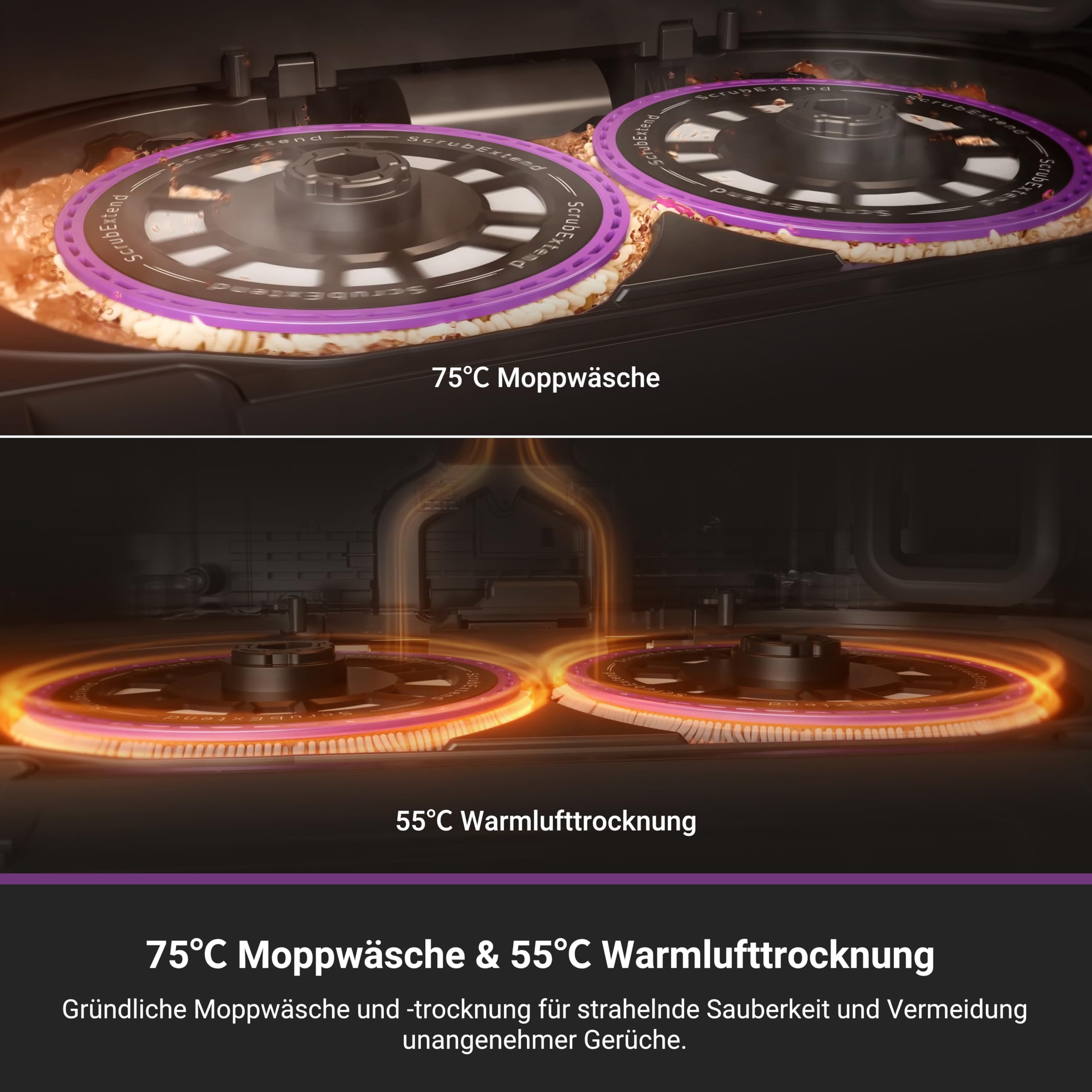 EUREKA J15 Pro Ultra robot odkurzający i myjący + stacja wielofunkcyjna (samoczyszczenie, 16200 Pa, nawigacja LDS, rozpoznawanie przeszkód, zapobiega plątaniu się włosów, idealny przeciwko sierści
