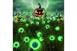 Halloween Outdoor Decorations Eyeball Solar Lights
