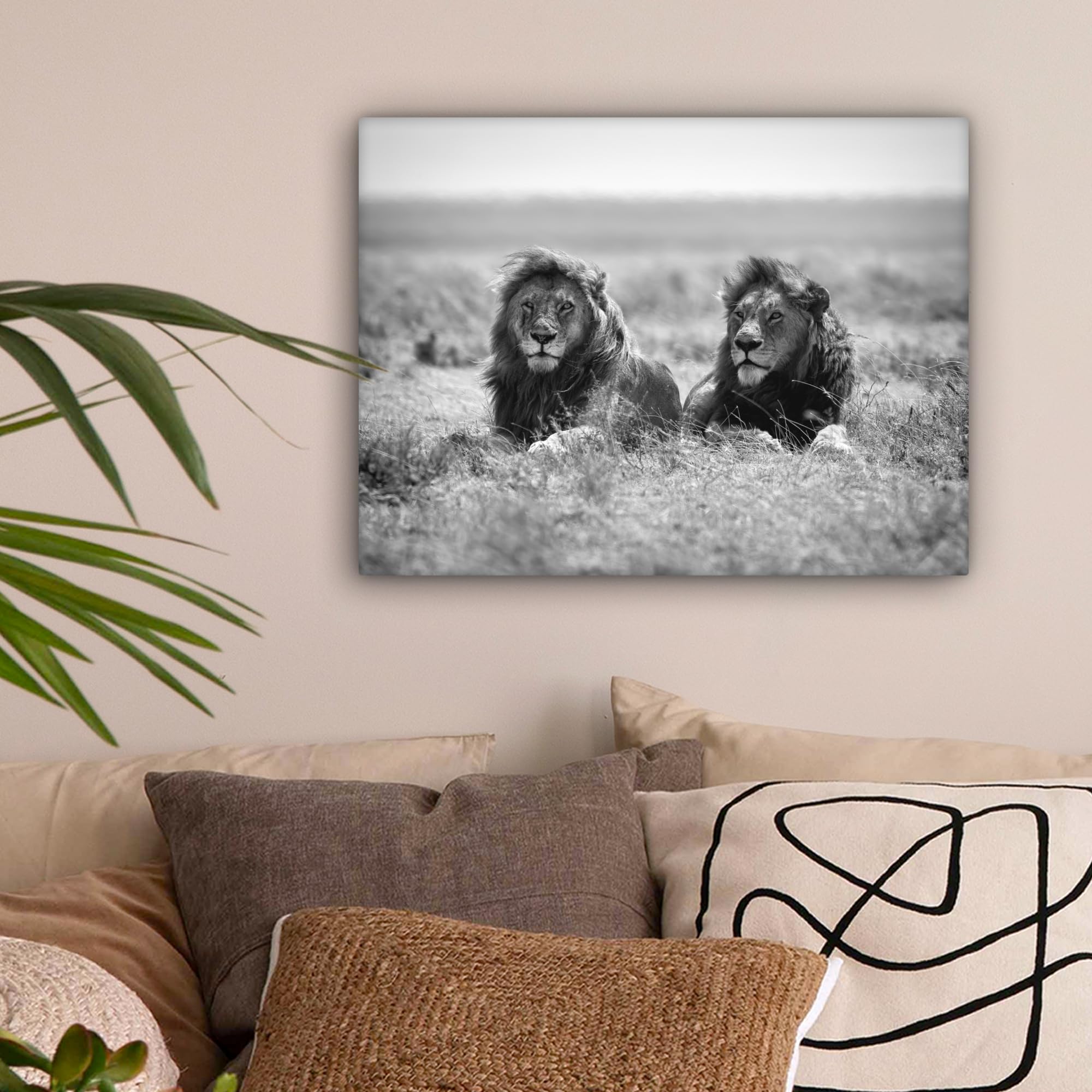 2 Decoraciones De Pared Metálicas - Gato Y Estrellas, 30x30 Cm, Modernas Para Salón, Dormitorio O Jardín