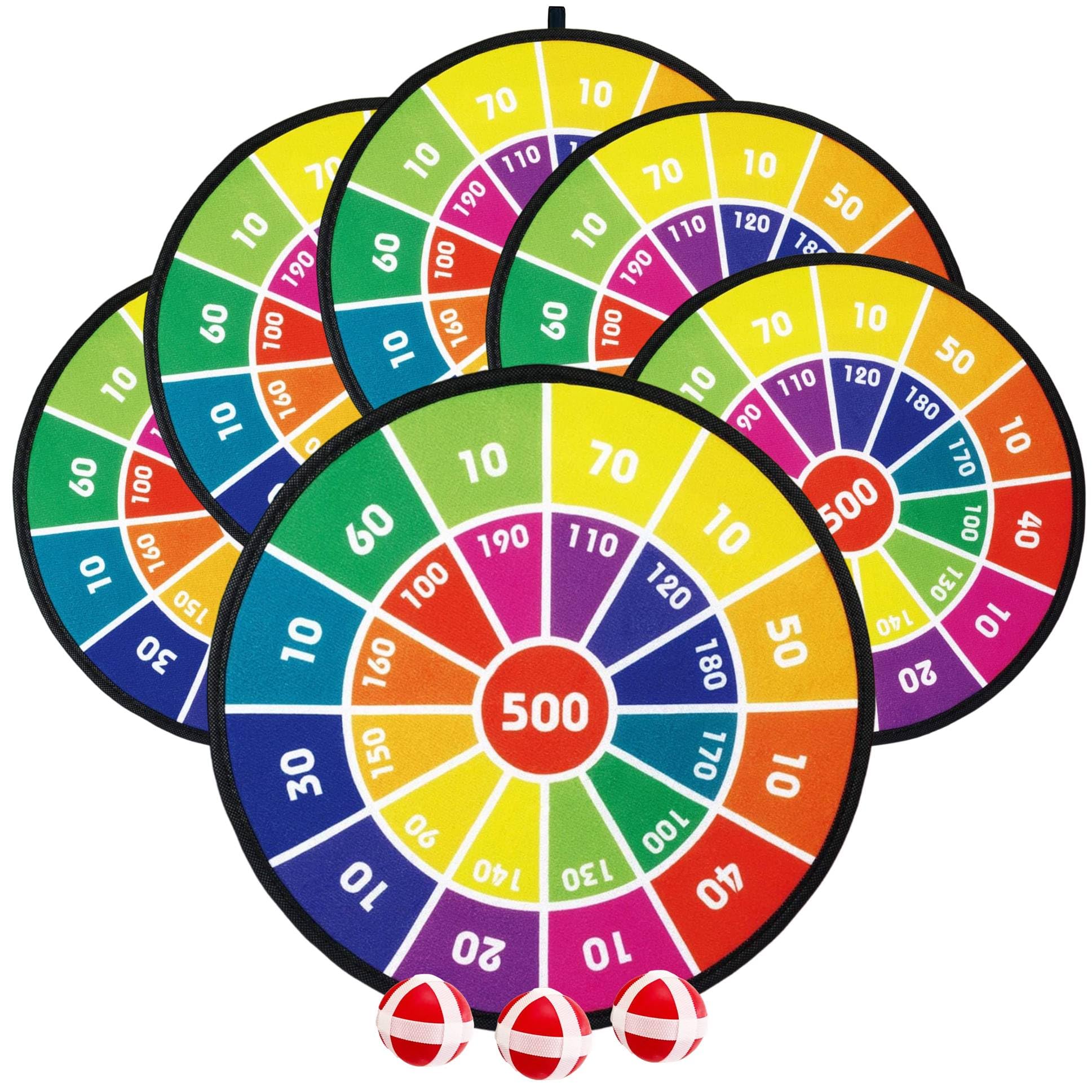 Birthday Popper Number Dart Board Toy - Set of 6 - for Math Learning, Indoor/Outdoor Fun| Ideal as Birthday Return Gifts for Kids (B0CCPFC3FV) Amazon Price History, Amazon Price Tracker