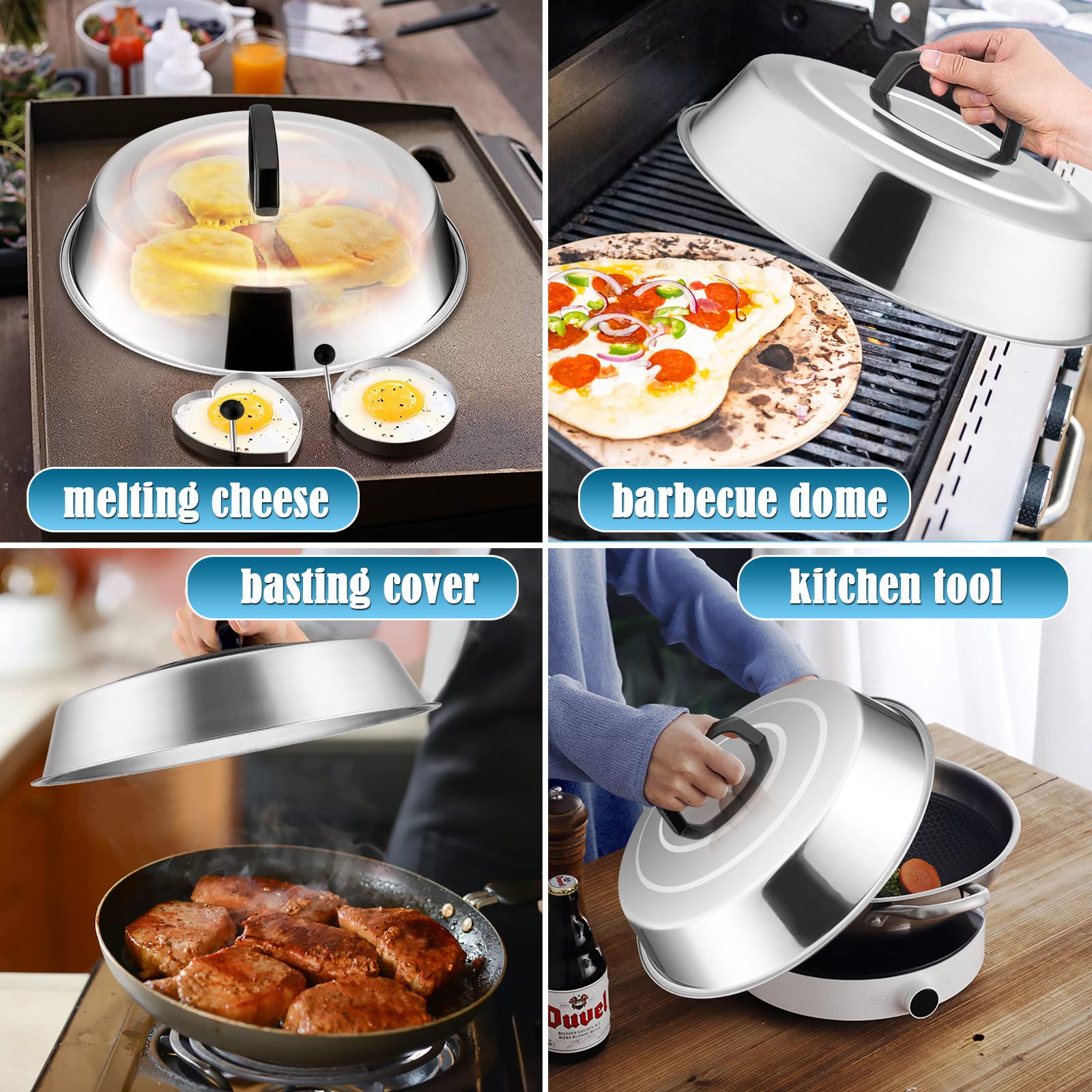 HaSteeL Grill-Zubehör, 6-teilig, Robustes Grill-We Produktbild-Vorschau 7