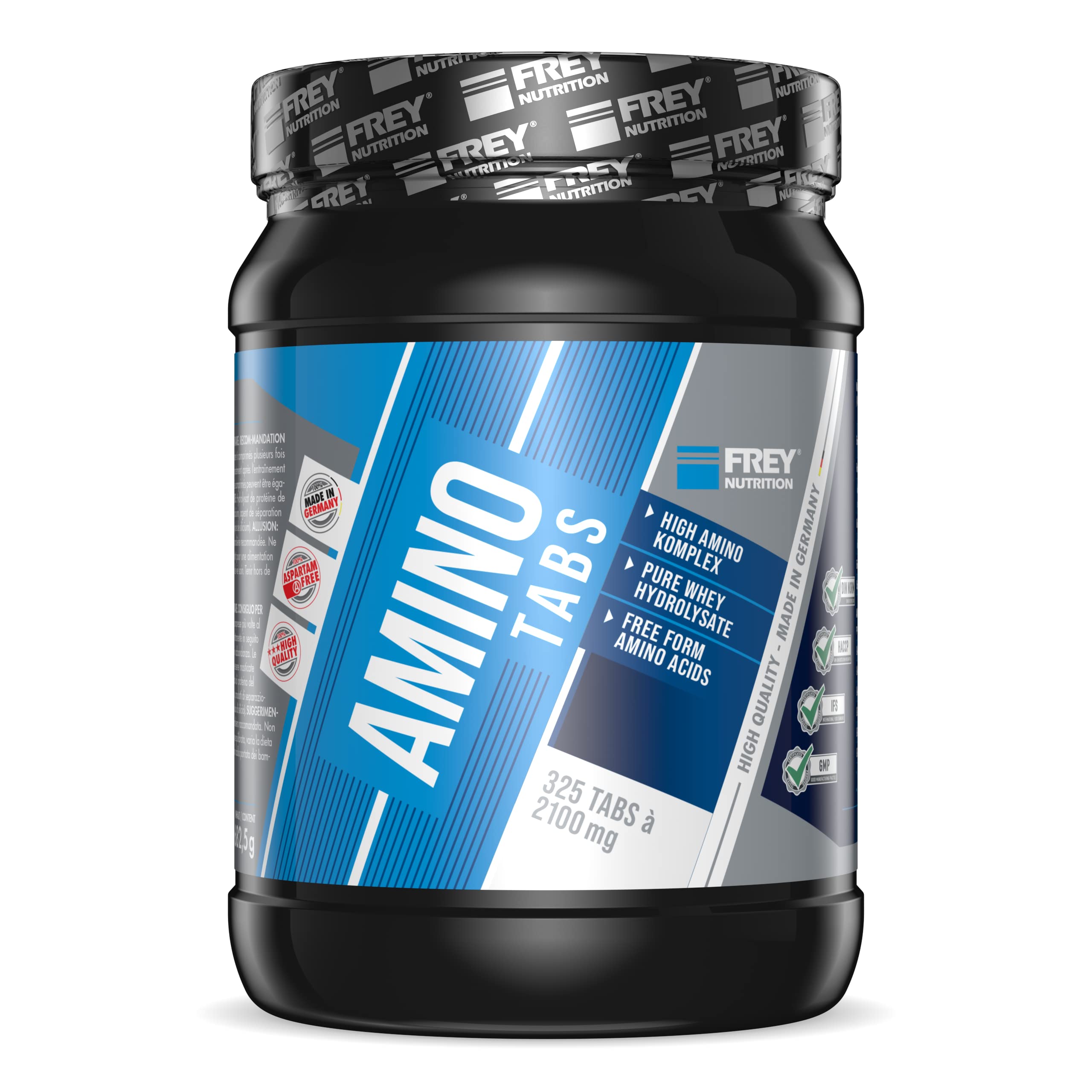 Frey Nutrition Amino Tabs 325 Tabletten, Glutenfrei