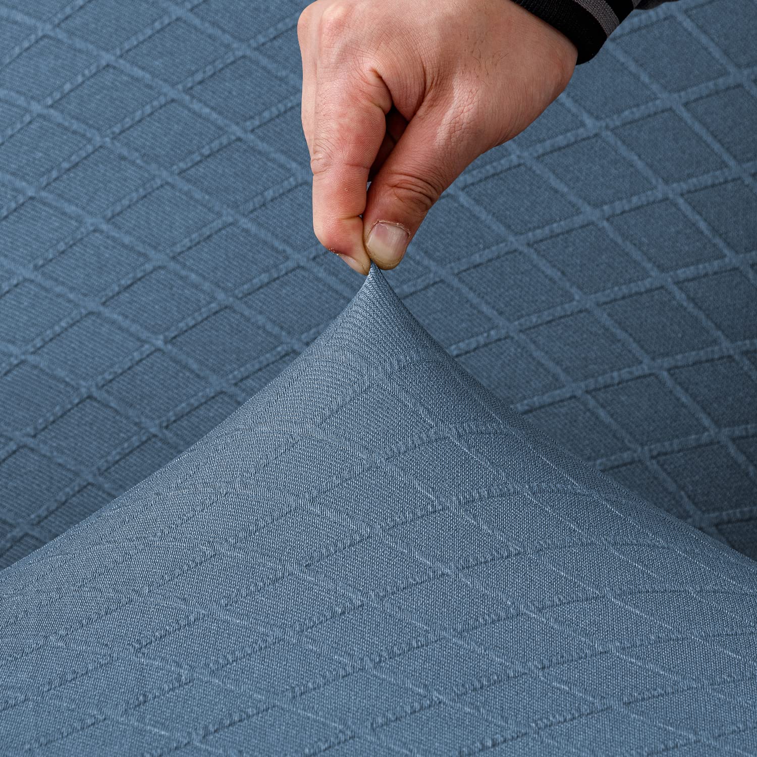 EBETA Fodera per poltrona Relax Elastica Completa Protezione per Poltrona Reclinabile, Fodera per poltrona reclinabile (Blu Jean)
