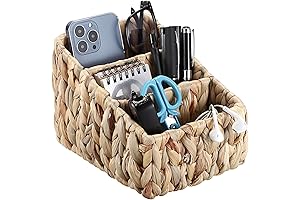 BTSKY Remote Control Holder for Desk - 3 Slots