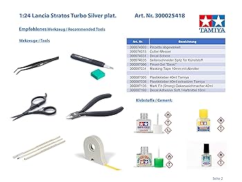 (未使用･未開封品)　タミヤ 1/24 スケール特別企画商品 ランチア ストラトス ターボ (シルバーメッキボディ) プラモデル 25418 p706p5g Amazon | タミヤ 1/24 スケール特別企画商品 ランチア
