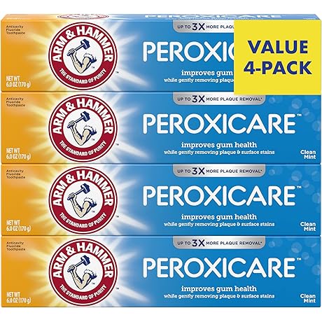 Arm & Hammer Peroxicare Toothpaste: The Ultimate Soda Toothpaste for Gum Health