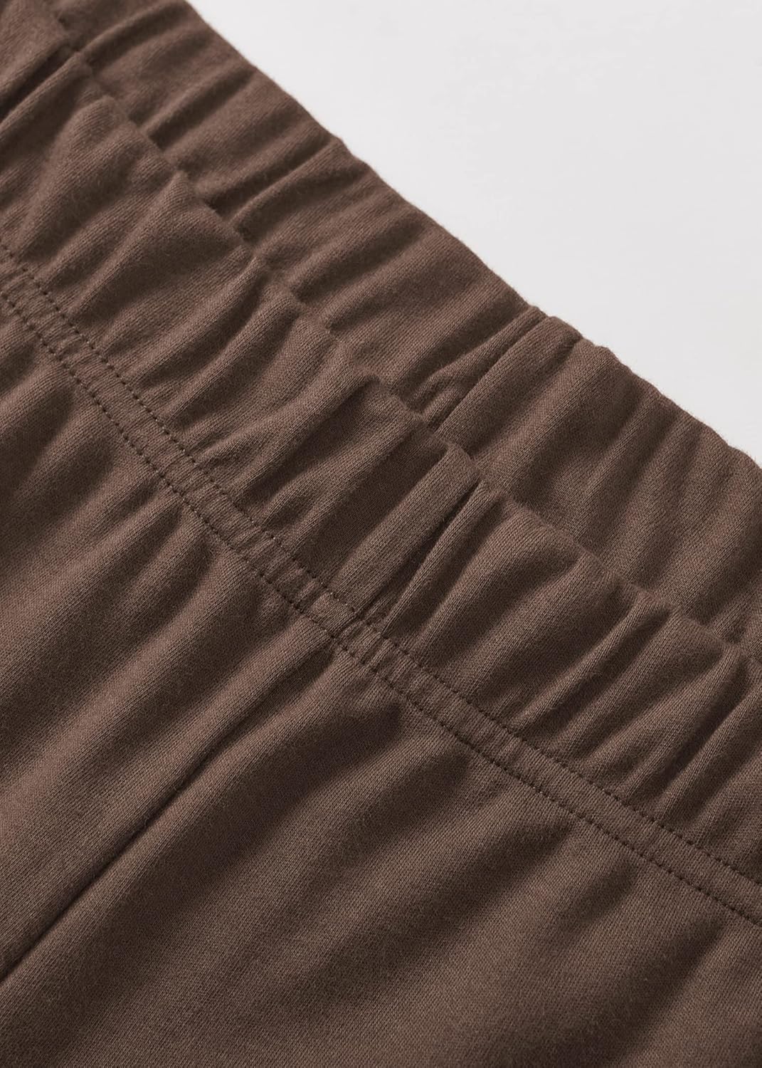 Weintee Women's Plus Size Knit Capri Pants with Pockets - Image 5