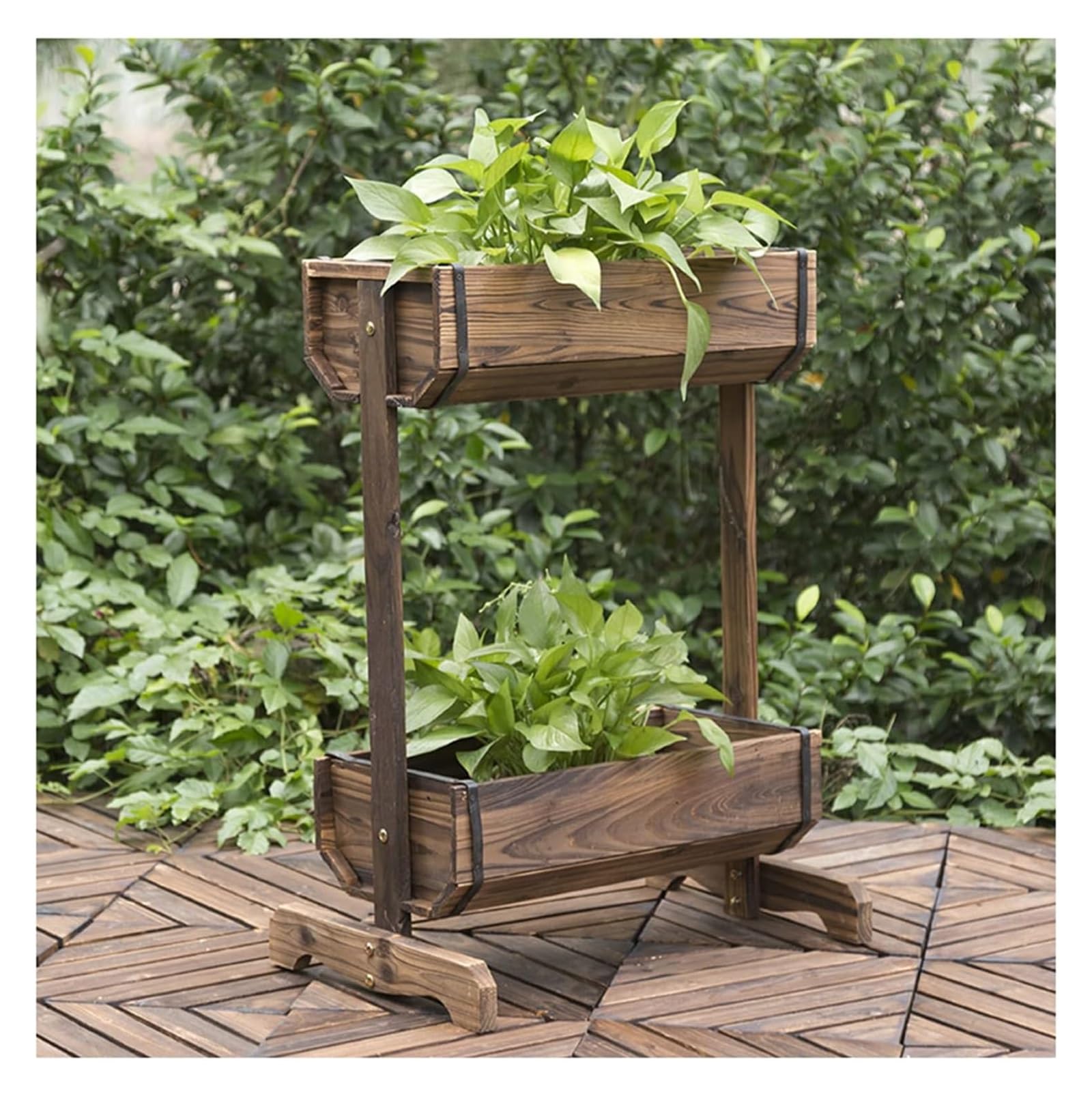 Support pour plantes de terrasse et balcon pour créer un coin vert