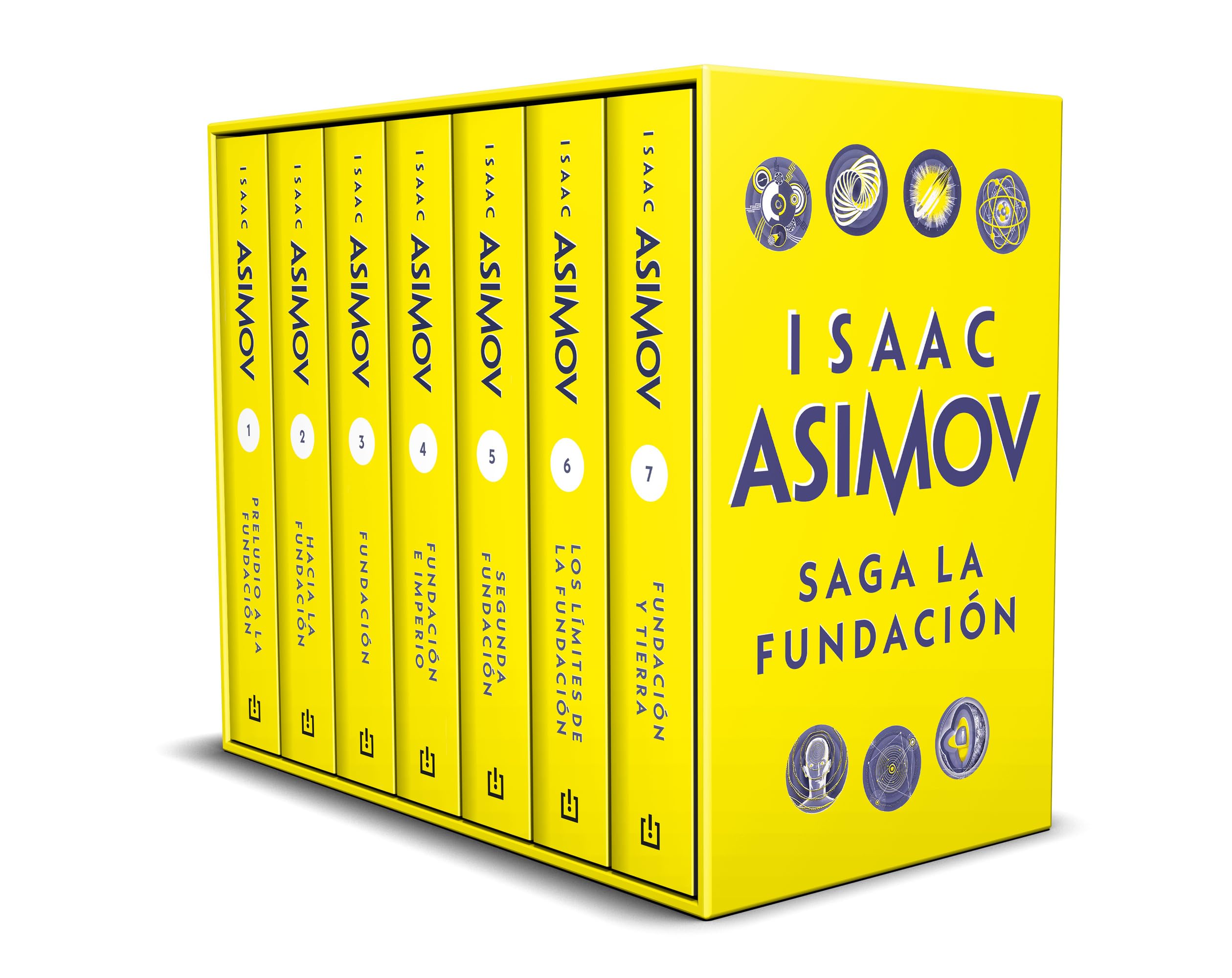 Estuche Saga la Fundación: (con: Preludio a la Fundación | Hacia la Fundación | Fundación | Fundación e imperio | Segunda Fundación | Los límites de la Fundación | Fundación y tierra) (Best Seller)