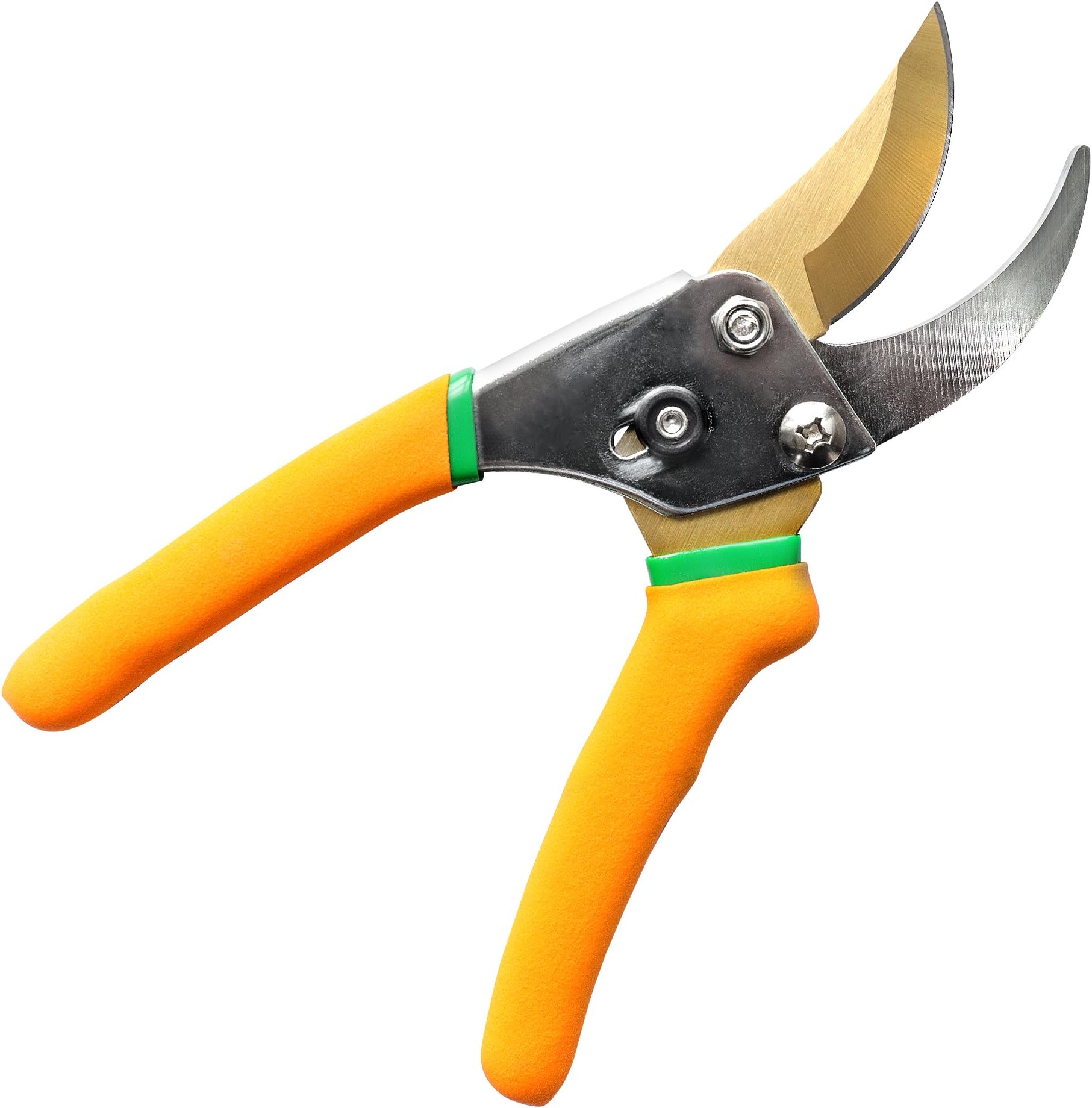 GRÜNTEK Secateurs/Bypass Pruning Shears Albatross Titanium Coated Scissors 215 mm – Non Stick. Money Back Warranty: 60 Days