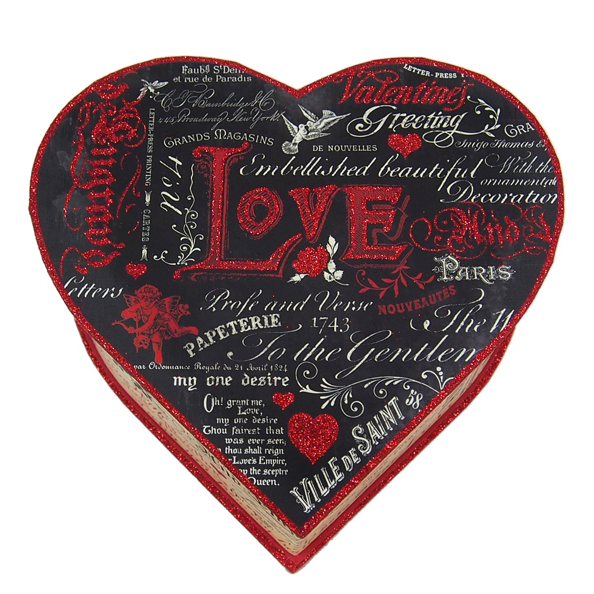 Amazon.co.jp: パンチスタジオ punch studio ハート型 ギフトボックス