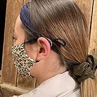 Vista 6 de Diadema con botón protector de oídos para máscaras - Negro