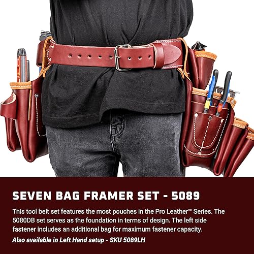 Miniatura 2 de Occidental Leather Arnés portaherramientas con siete bolsillos