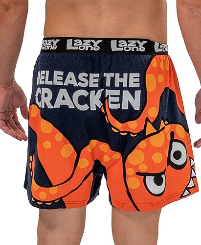 Miniatura 3 de Lazy One - Bóxer novedoso con animales divertidos, ropa interior divertida, regalo de broma para hombre