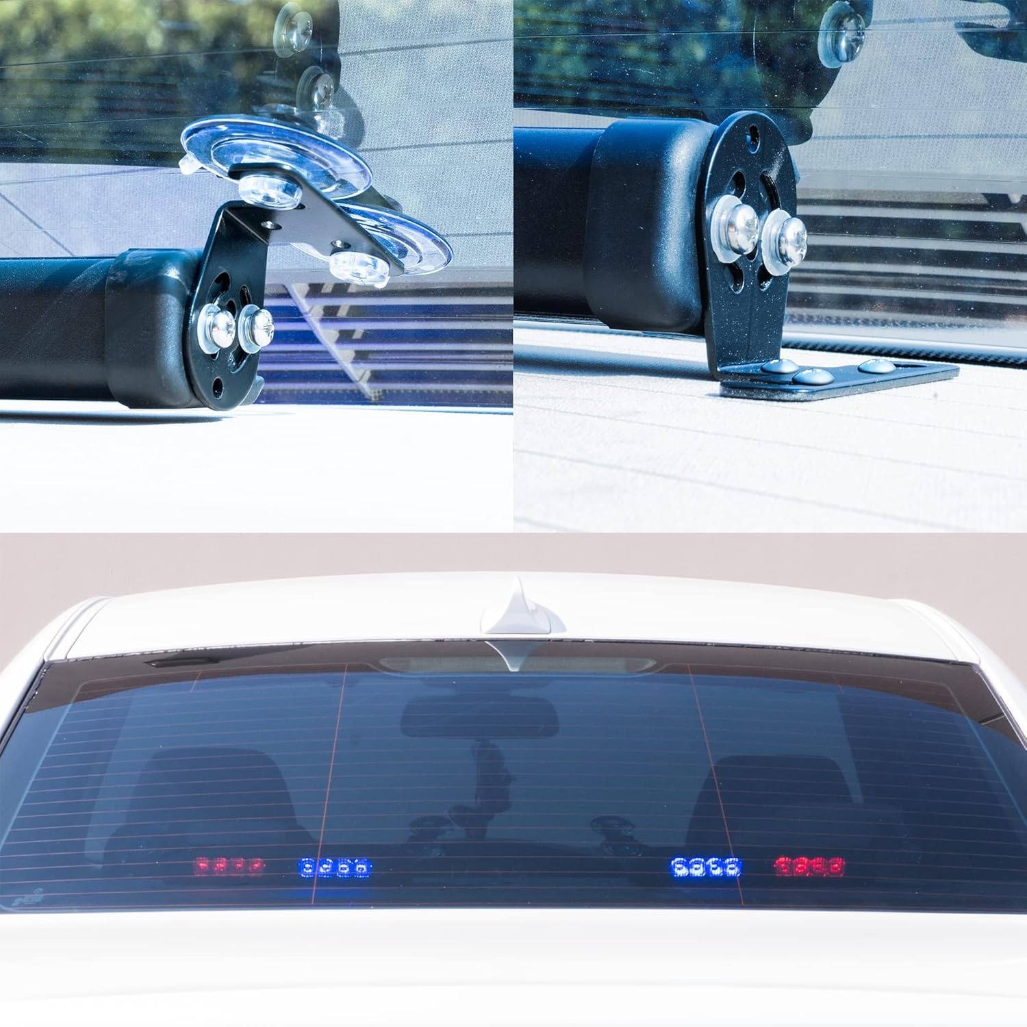 LAMPHUS SolarBlast SBLS24 8W LED Emergency Warning Deck Light Bar - Amber White