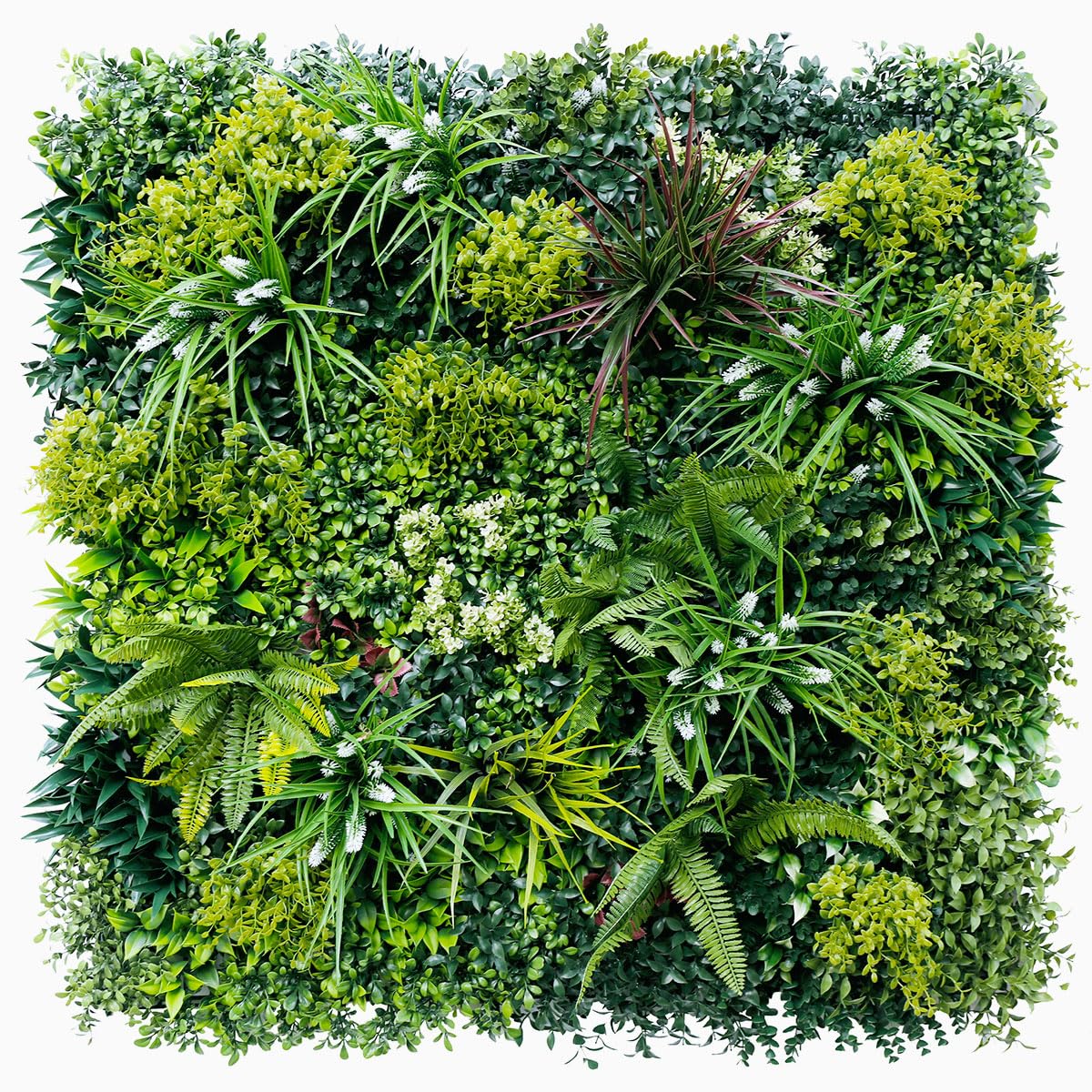 Synthaietik Mur Végétal Artificiel Luxury Prix/​m² - Pour intérieur/​extérieur - Brise-​Vue - Tableau Végétal