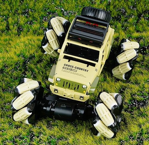 Miniatura 5 de Coche de juguete a control remoto, coche de Drift 1:16 con giro de 360°, camión gigante 4x4 sensor de gestos 2.4Ghz, coche trepador para niños con