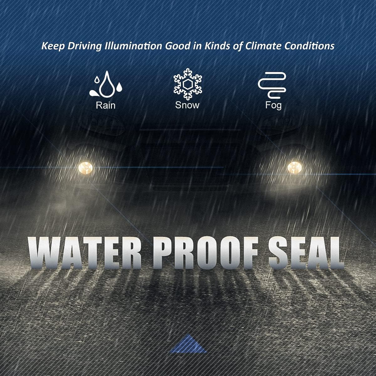 Auto Dynasty Halogen Model Front Bumper Driving Fog Light Lamps Compatible with Lincoln Navigator Ford Mustang Fusion Focus Explorer Fiesta Transit Connect 05-22, Driver and Passenger Side