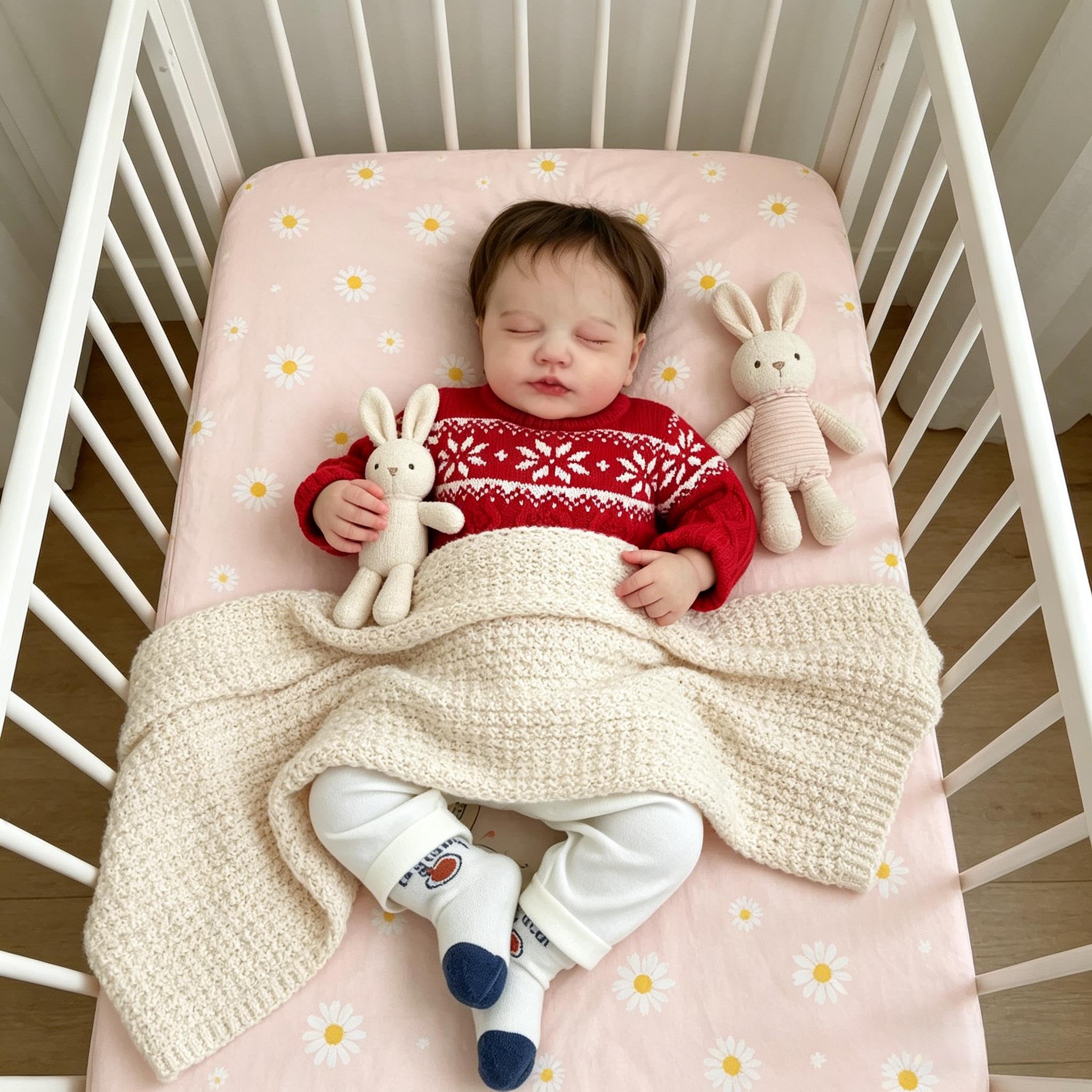RXDOLL 50 cm winylowe lalki Reborn Baby Dolls Girl, realistyczne lalki noworodka, które wyglądają prawdziwie, anatomicznie poprawne, miękka silikonowa wodoodporna zabawka dla dzieci, prezenty