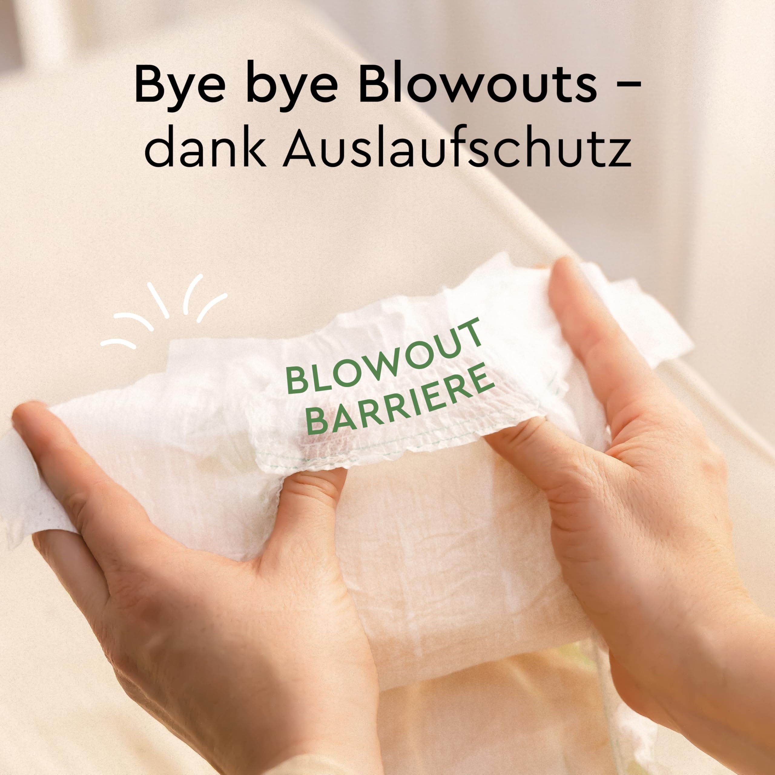 LILLYDOO green umweltschonende Baby Windeln - Größe 5 (11+ kg), Halbmonatsbox (66 Stück), Sicherer Auslaufschutz, Chlorfrei, Ohne Parfüme, Lotionen für empfindliche Haut, Dermatologisch getestet