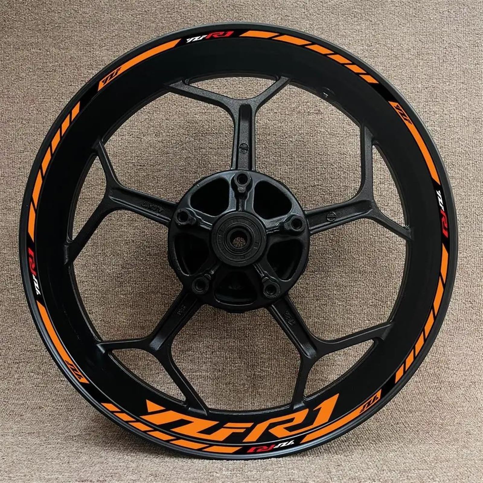Stickers Motorcycle Stickers Reflective Wheel Rim for YZFR1 YZF-R1(Style 27)