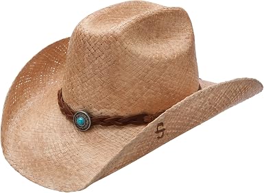 Shapeable Straw Cowboy Hat at Amazon 