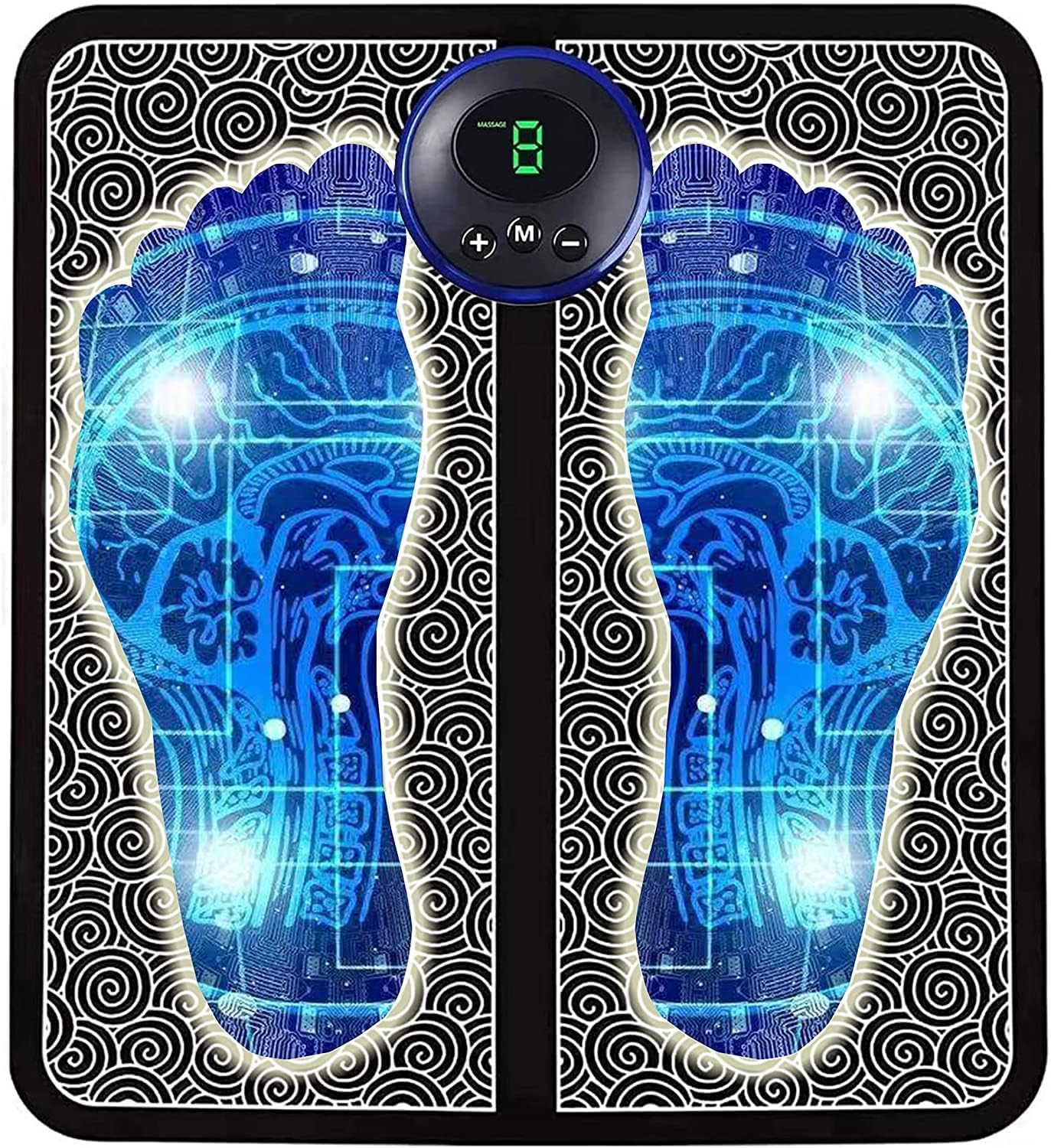 WebMedia Foot Massager for Pain Relief Wireless 8 Mode & 19 Strength Level EMS Mini Foot and Leg Massager Mat (Rechargeable, Foot, Massager) (B0CHM6TNJY) Amazon Price History, Amazon Price Tracker