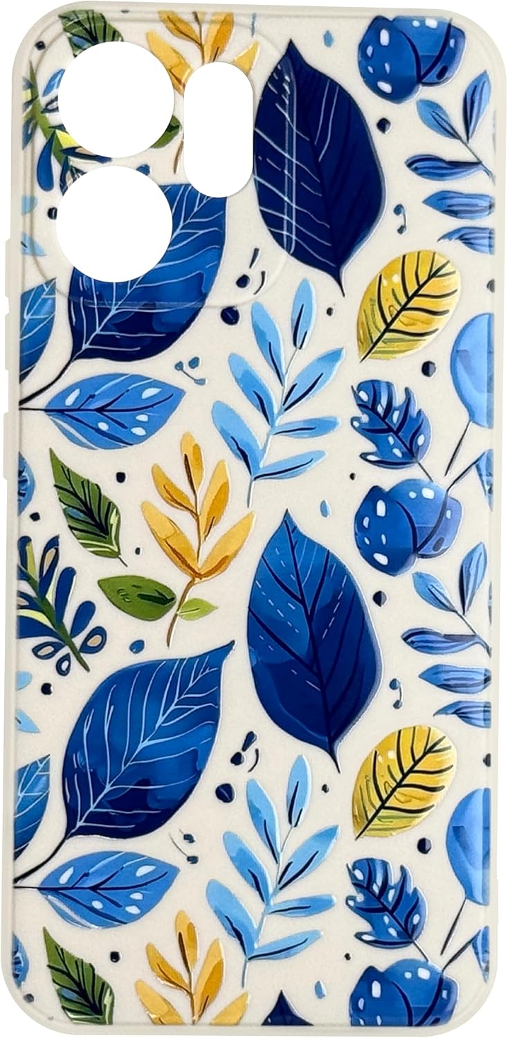 Mobile Magic Silicon Soft Case Microfiber Lining with 3D Flowers Prints For Oppo Reno 14F 5G 4G / Reno 14 FS 5G | 5G 2026