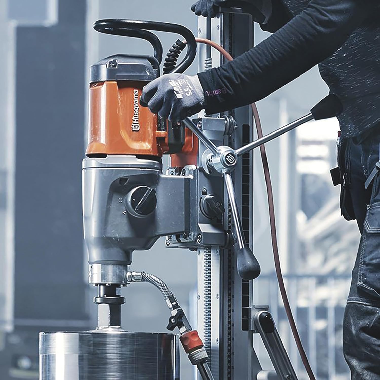 Husqvarna Core Drill and Stand, Model# DMS 400