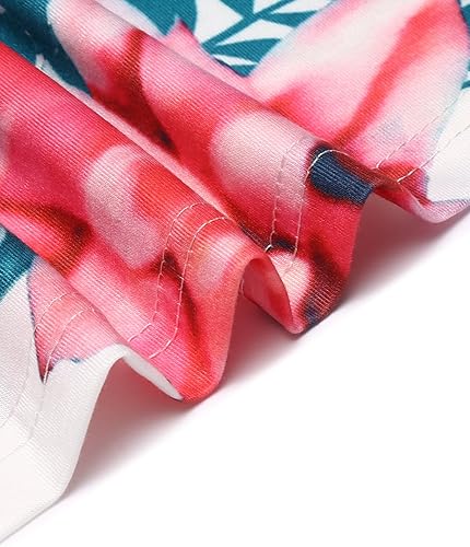 Miniatura 7 de COOFANDY Camiseta sin mangas con estampado floral para hombre, camisetas deportivas casuales con estampado en Hawaii, playa, vacaciones