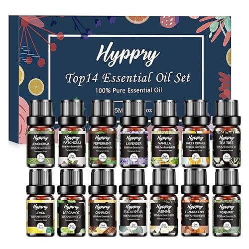Essential Oils Set, Pure Natural Essential Oils for Diffuser for