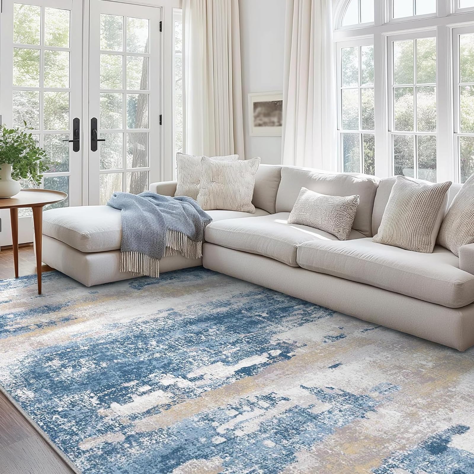 Tapis antidérapant lavable en machine pour une cuisine sans tache