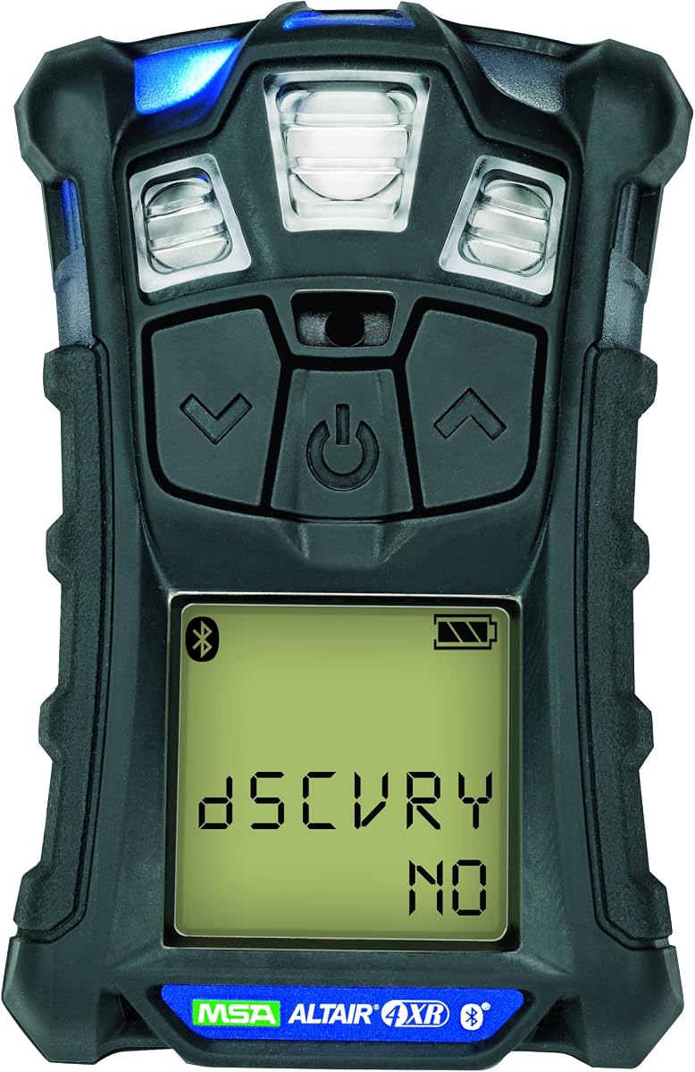 MSA 10178568 ALTAIR 4XR Detector multigas - (LEL, O2), color: carbón, monitor de gas portátil, duradero, seguro, portátil, aprobación CSA