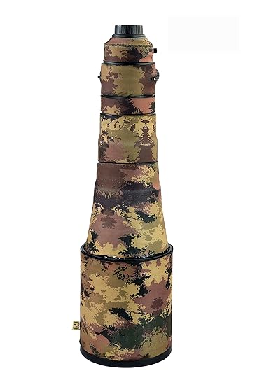 CAMOCOAT Lens Cover for AF-S NIKKOR 600mm f/4E FL ED VR (Mottled Wood Gree)