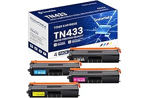 TN433 Toner Cartridge Set (4-Pack) for Brother MFC-L9570CDW