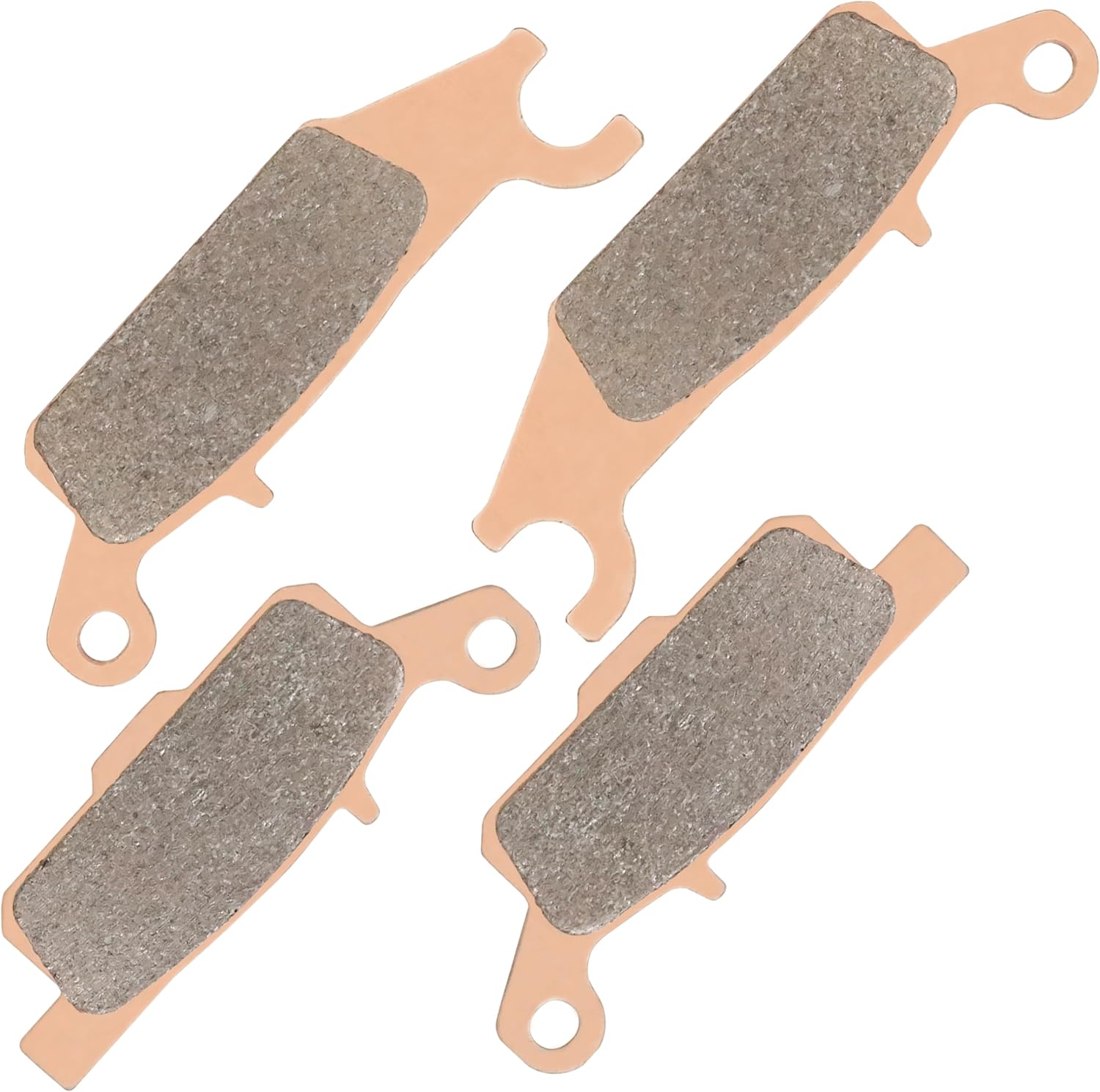 Caltric Front Brake Pads compatible with Yamaha Kodiak 700 YFM700 4X4 EPS 2016-2026