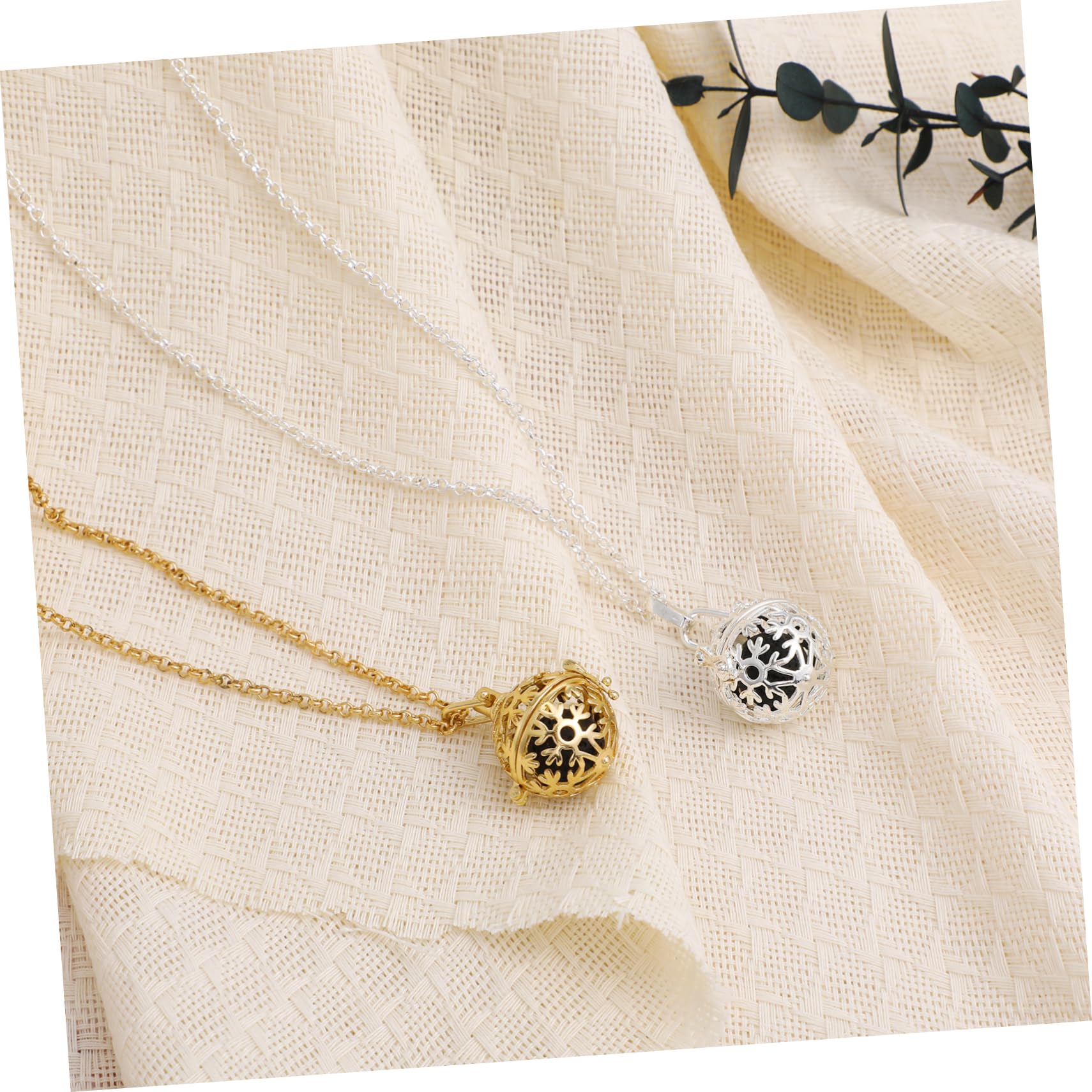 GALPADA collana per le donne collana girocollo collana diffusore di olio Pendente collana medaglione collana aromatica catena profumo Fragranza Collana di fragranze girocollo in pizzo