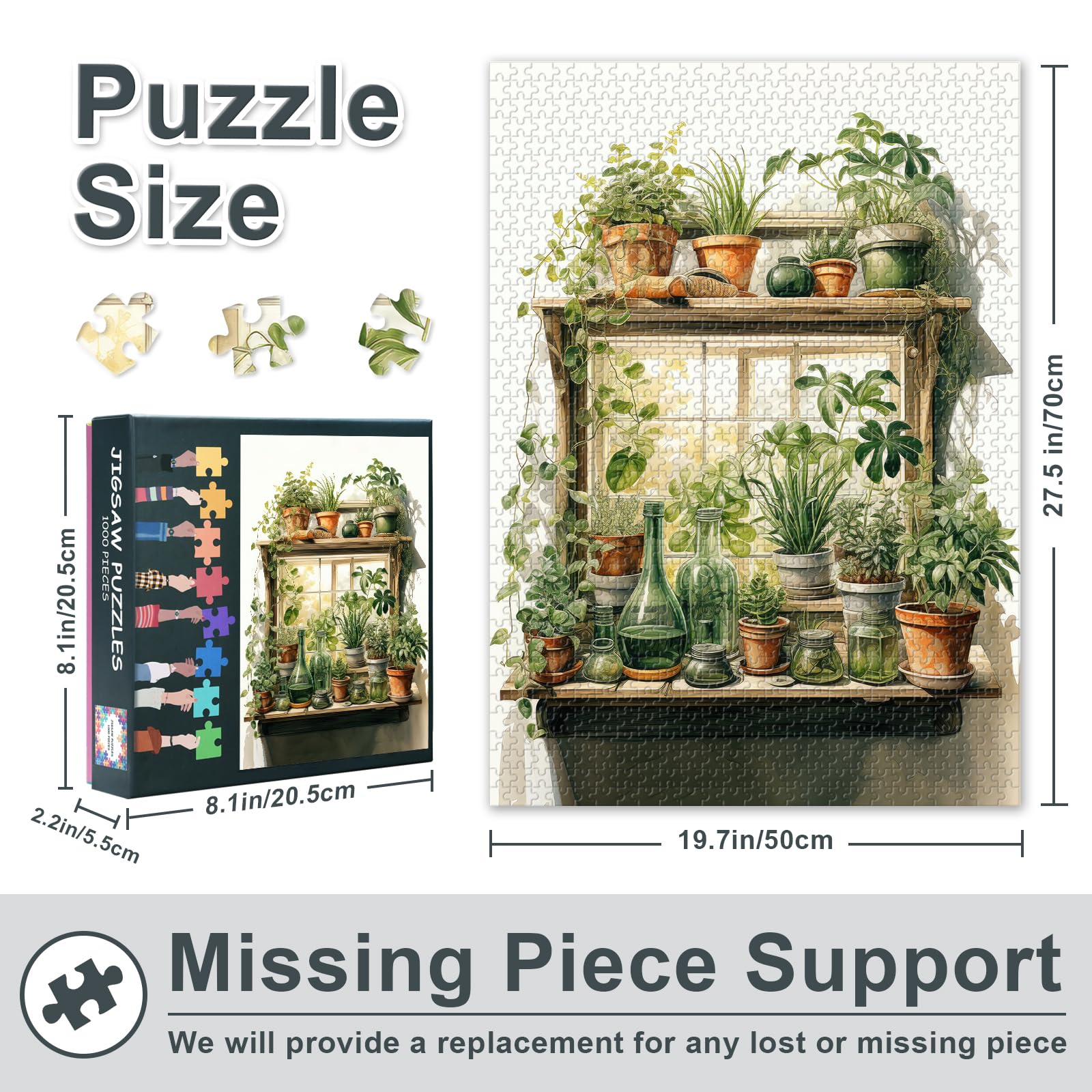 Plants Jigsaw Puzzles 1000 Piece - Image 3