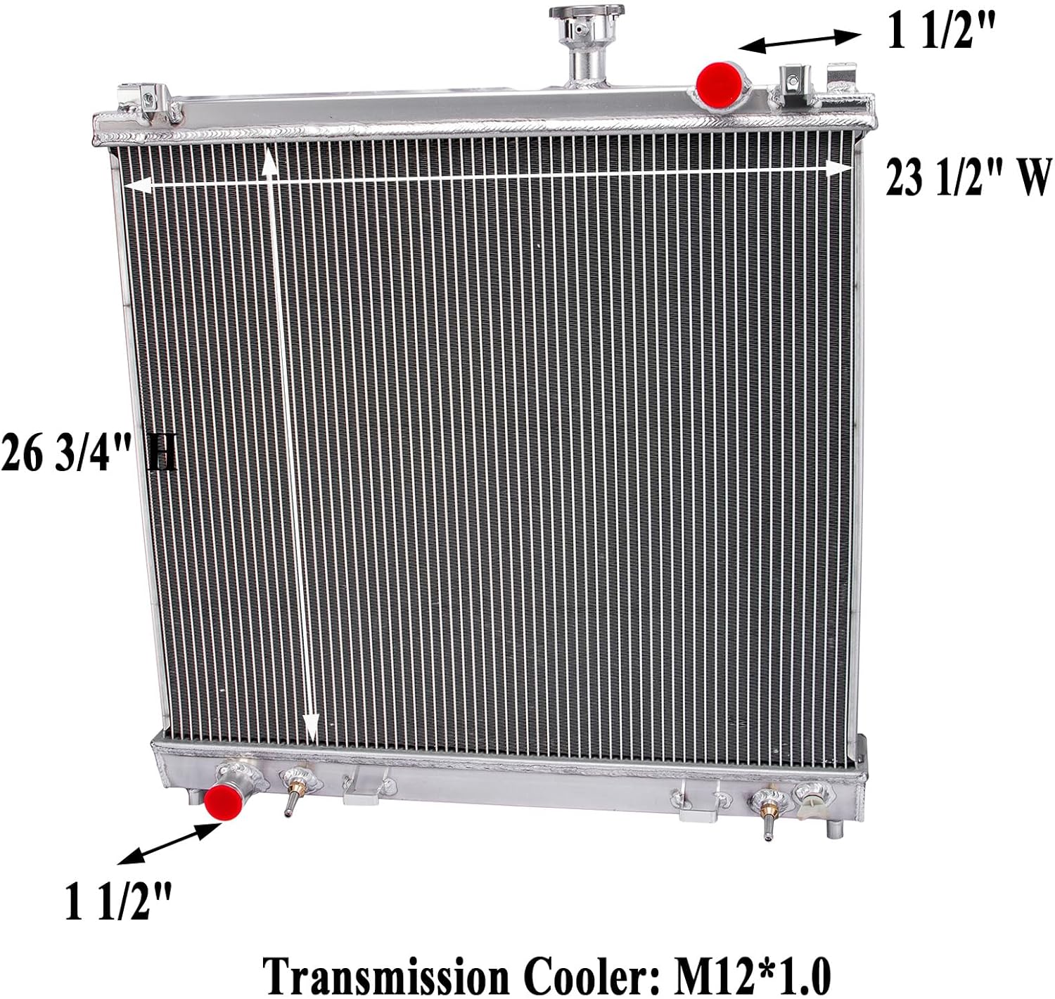 4 Row Core Aluminum Radiator For 2005-2015 Nissan Armada Titan Infiniti QX56 5.6L V8 Radiador Automotive Replacement Radiators