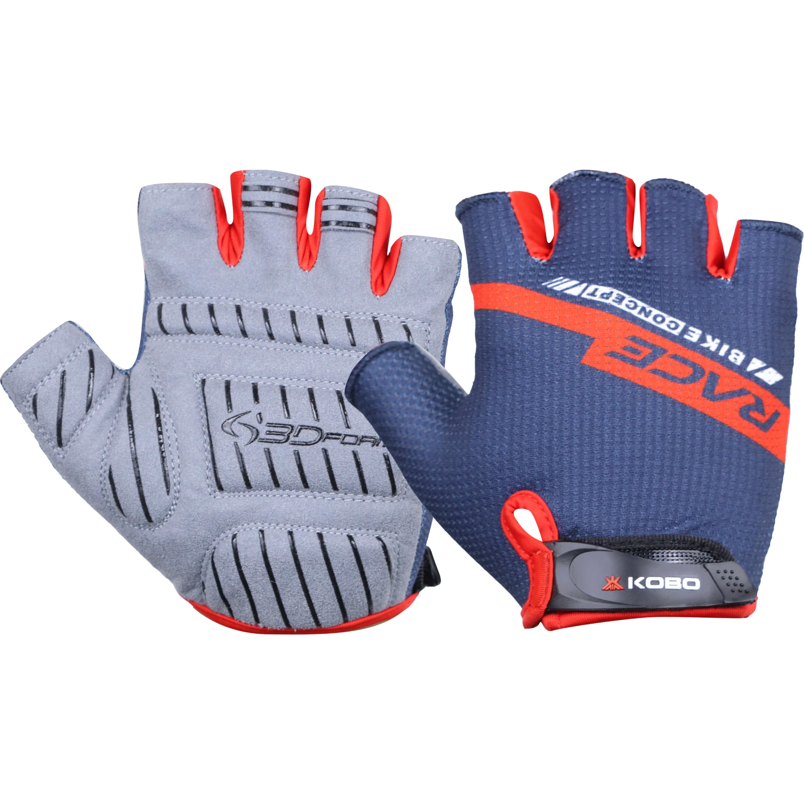 Kobo Cycling Gloves CG-06 / Riding Gloves/Stretchable Free Size for Unisex Bike Half Finger Gloves, Anti-Skid Silicone Gel Padding-picture-22
