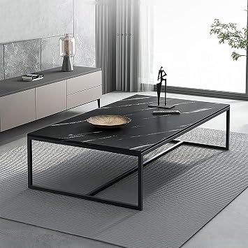 Low Table, Living Table, Center Table, Living Alone, Desk, Stylish, Center Table, Coffee Table, Mini Table, Living Table, Compact Desk, Large, Marble Style, Modern, Living Room, Sofa Table, Space