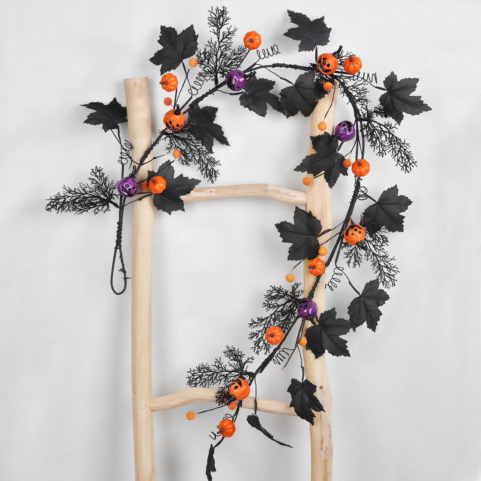 Spooktacular 062739 - Hojas de arce artificiales perfectas para decoraciones de árbol festivo y fiestas