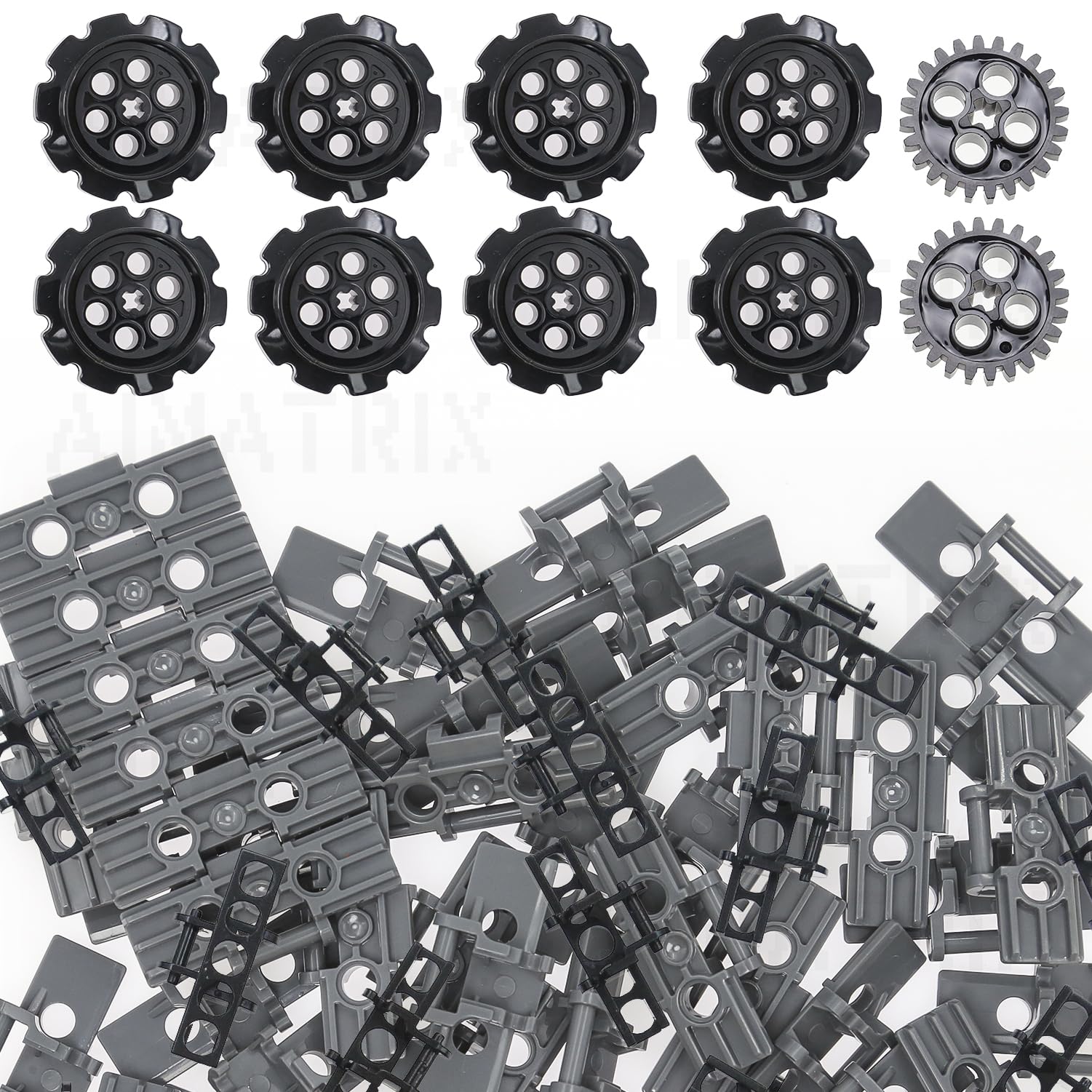 Amazon.com: AIMATRIX 160+pcs Technical Parts Tank Large Track